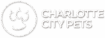 white Charlotte City Logo with text